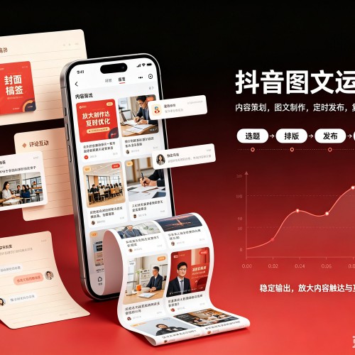 梁子湖抖音图文代运营服务